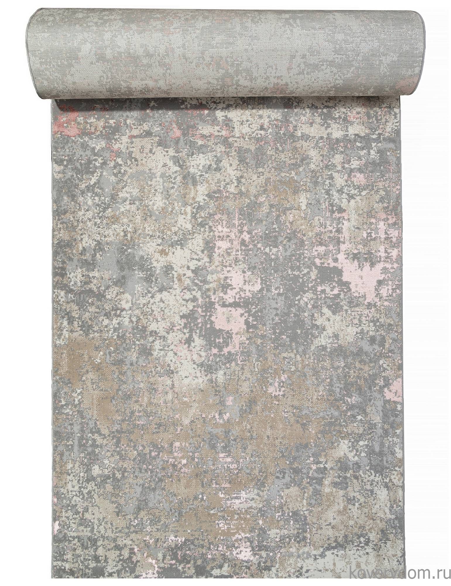 Ковровая Дорожка LIMAN F163 BEIGE-PINK