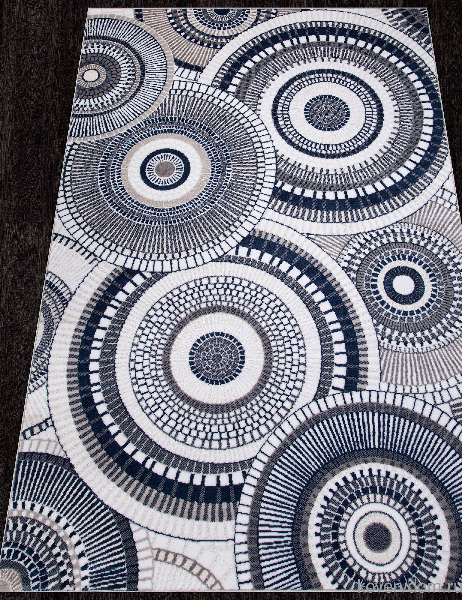 Ковер RICHI 8668 GRAY-BLUE