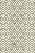 Оранжевый круглый ковер из вискозы и хлопка Royal Palace СКАНДИНАВИАН 14763 5363