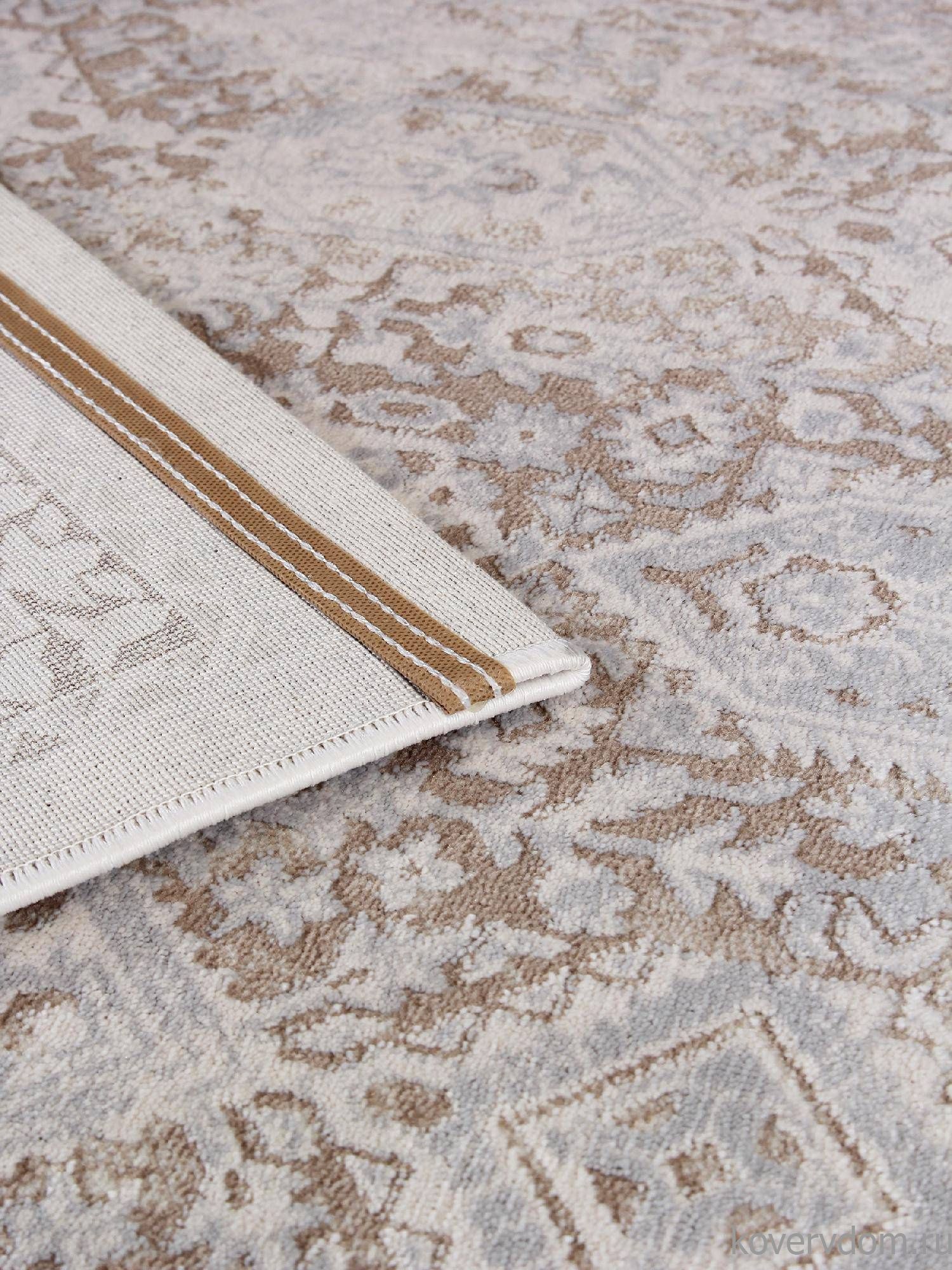 Ковер AMELI 9255A S.BEIGE / P.WHITE