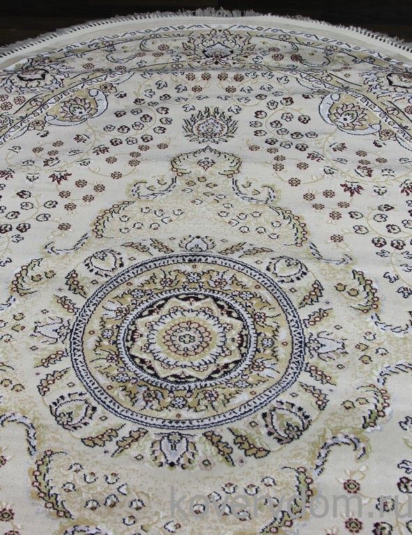 Ковер MASHAD PRESTIGE 02847A CREAM / CREAM Овал Ковер MASHAD PRESTIGE 02847A CREAM / CREAM Овал