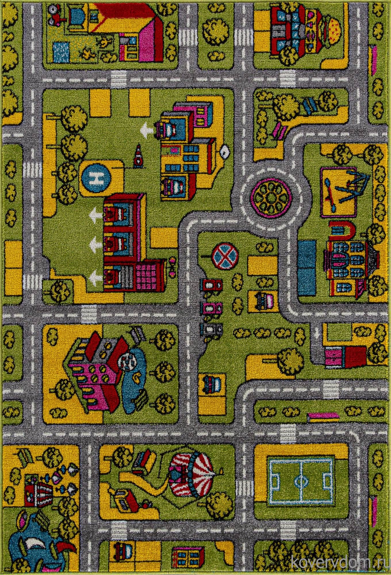 Ковер ORION C024 GREEN-GRAY