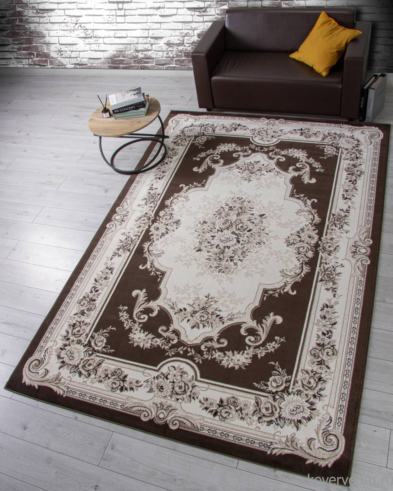 Ковер Валенсия DELUXE 4015 BROWN Ковер Валенсия DELUXE 4015 BROWN