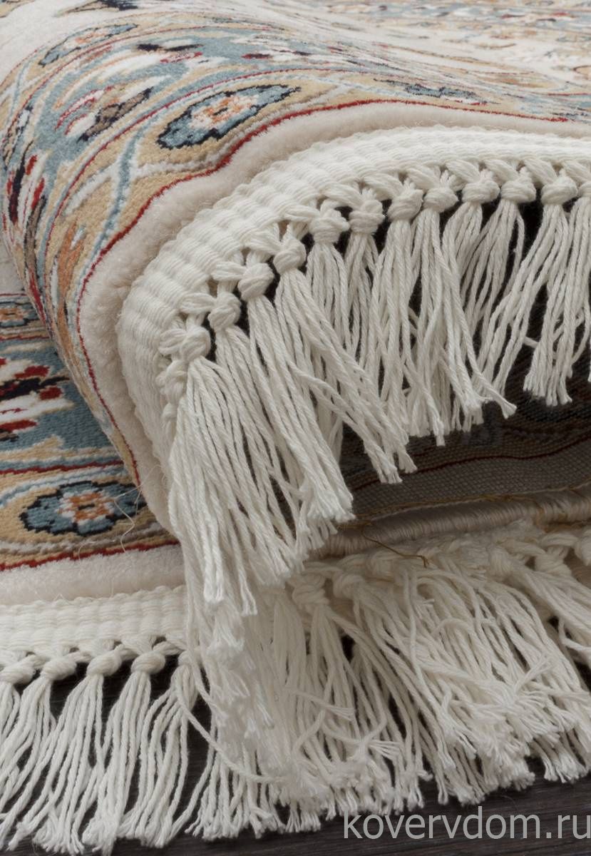 Ковер SHAHREZA d210 CREAM-BLUE Овал