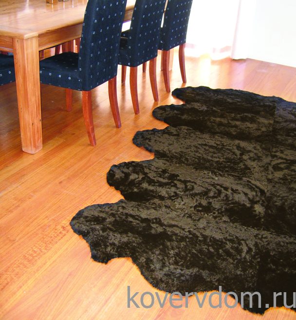 Овчина высокоплотная (накидка/ковер) 10-ти шкурная коричневая кудрявая  Овчина высокоплотная (накидка/ковер) 10-ти шкурная коричневая кудрявая