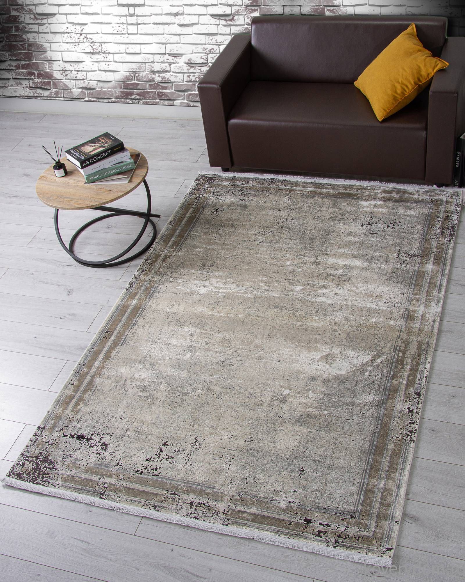 Ковер EMPEROS OLIMPOS F666AK GREY / SIYAH