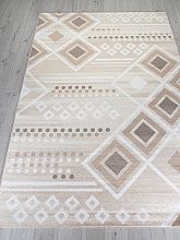 Круглый ковер IRIS MP24 CREAM-BROWN