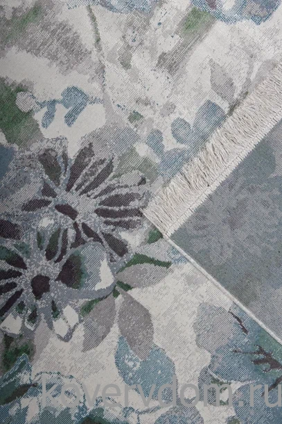 Ковер из вискозы и хлопка с цветами ROYAL PALACE 2020 R 17006 6767 Ковер из вискозы и хлопка с цветами ROYAL PALACE 2020 R 17006 6767