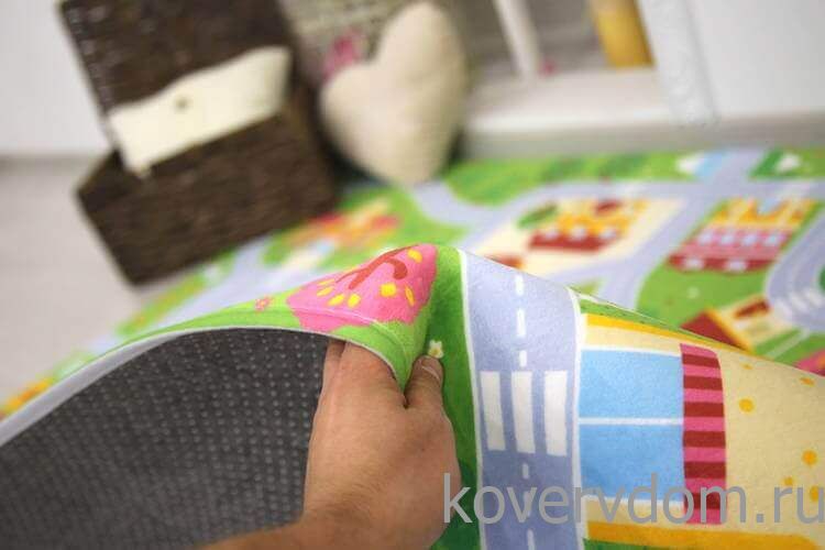 Детский развивающий 3D ковер ГОРОДОК с дорожками 86149 Детский развивающий 3D ковер ГОРОДОК с дорожками 86149