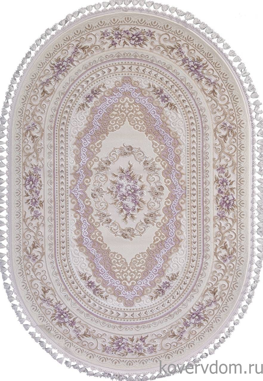 Ковер HUNKAR 7910 PURPLE / PURPLE Овал Ковер HUNKAR 7910 PURPLE / PURPLE Овал