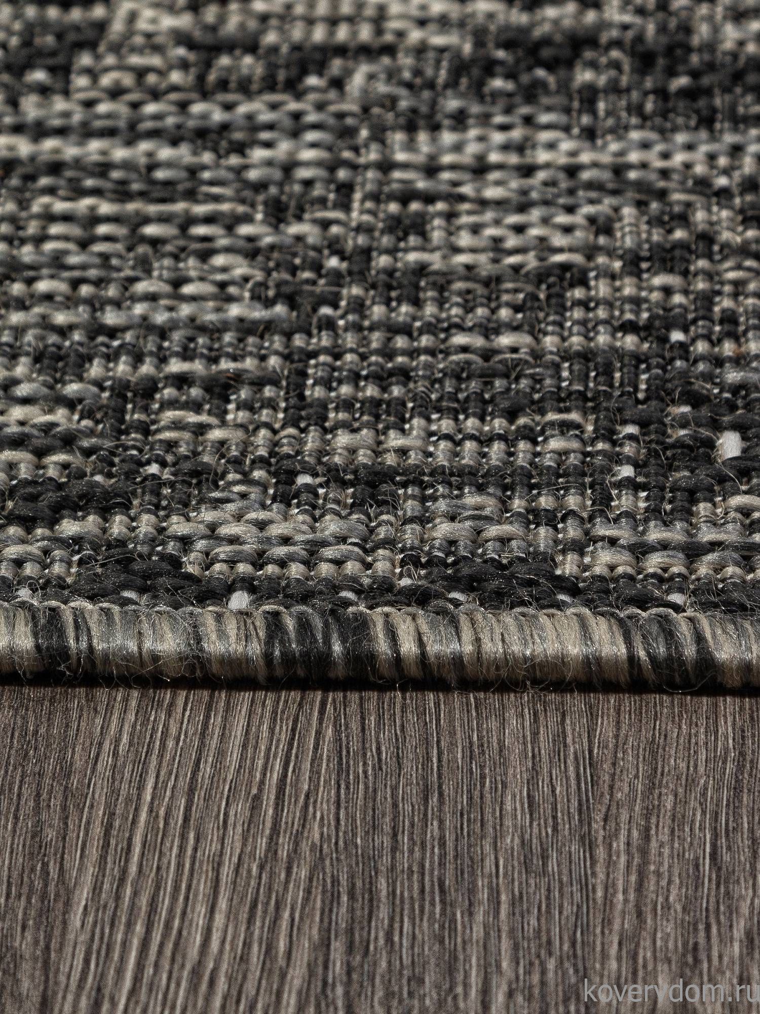 Ковер-циновка KAIR-A S129 BLACK-GRAY Ковер-циновка KAIR-A S129 BLACK-GRAY