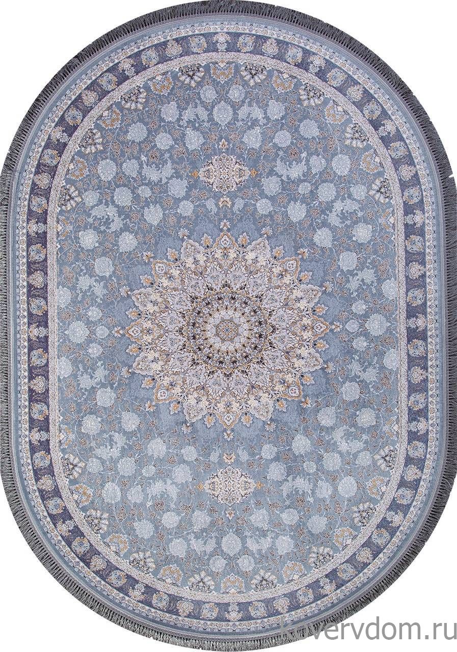 Ковер FARSI 1200 G253 Pale-Blue Овал