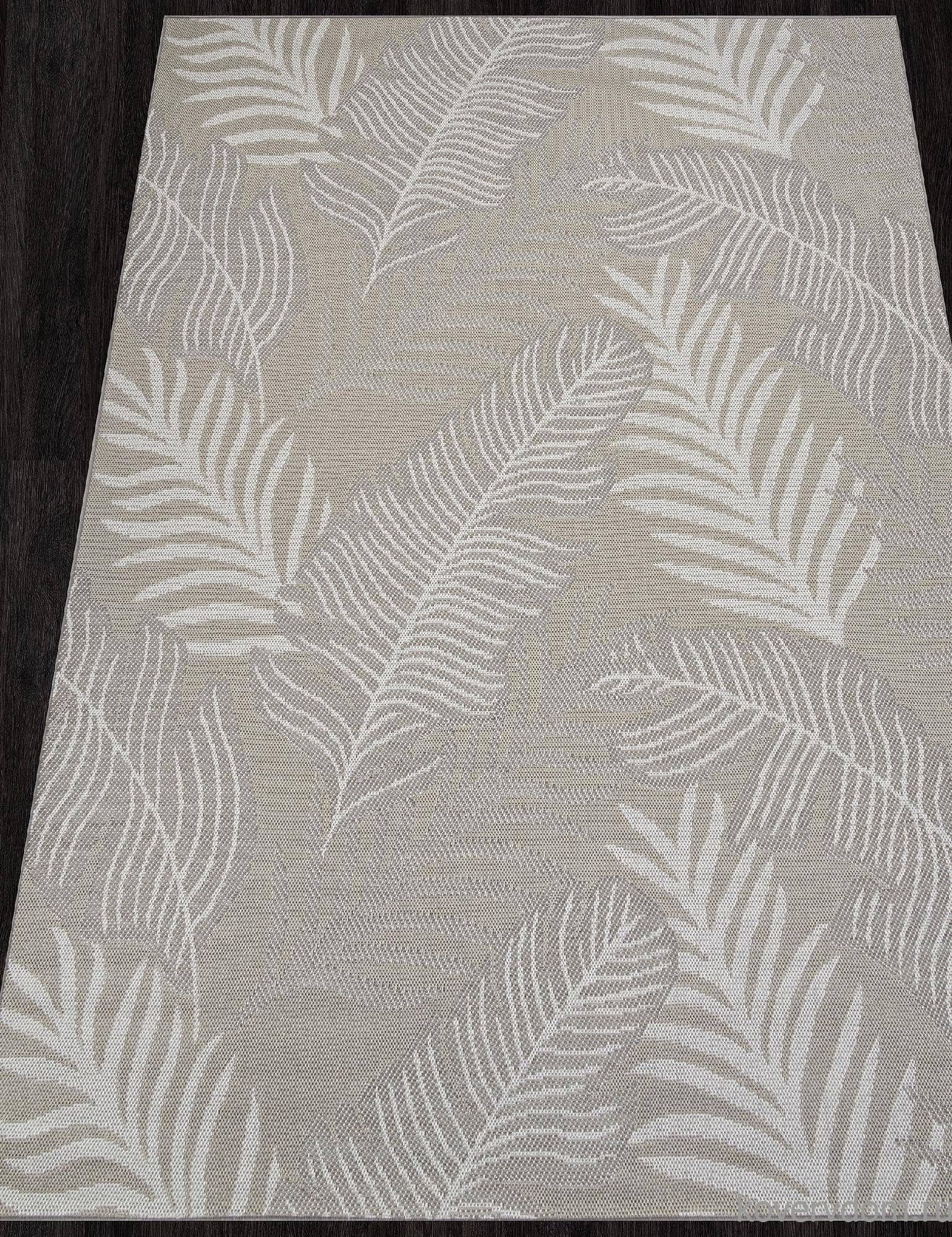 Ковер-циновка INDIGO S132 D.GRAY-BLACK