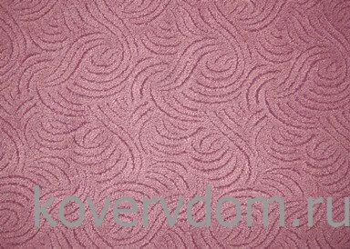 Однотонный ковер-палас SADKO 430 темно-розовый