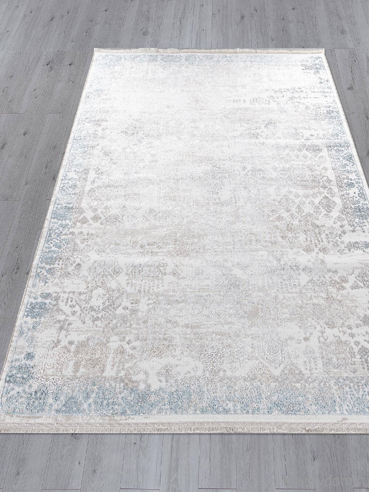 Ковер EFSAN L252A CREAM SHRINK / BLUE FDY