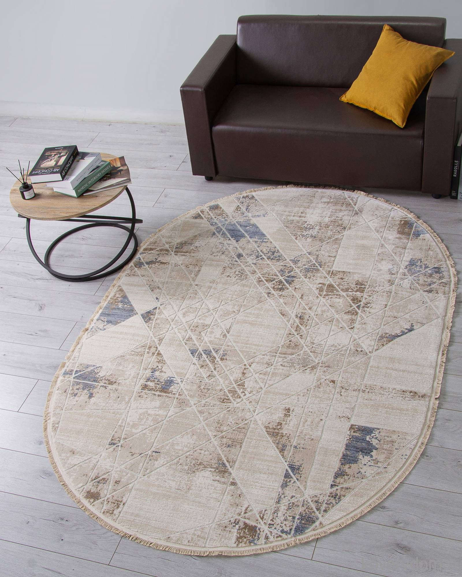 Ковер MELODY 35991Z BEIGE / CREAM Овал