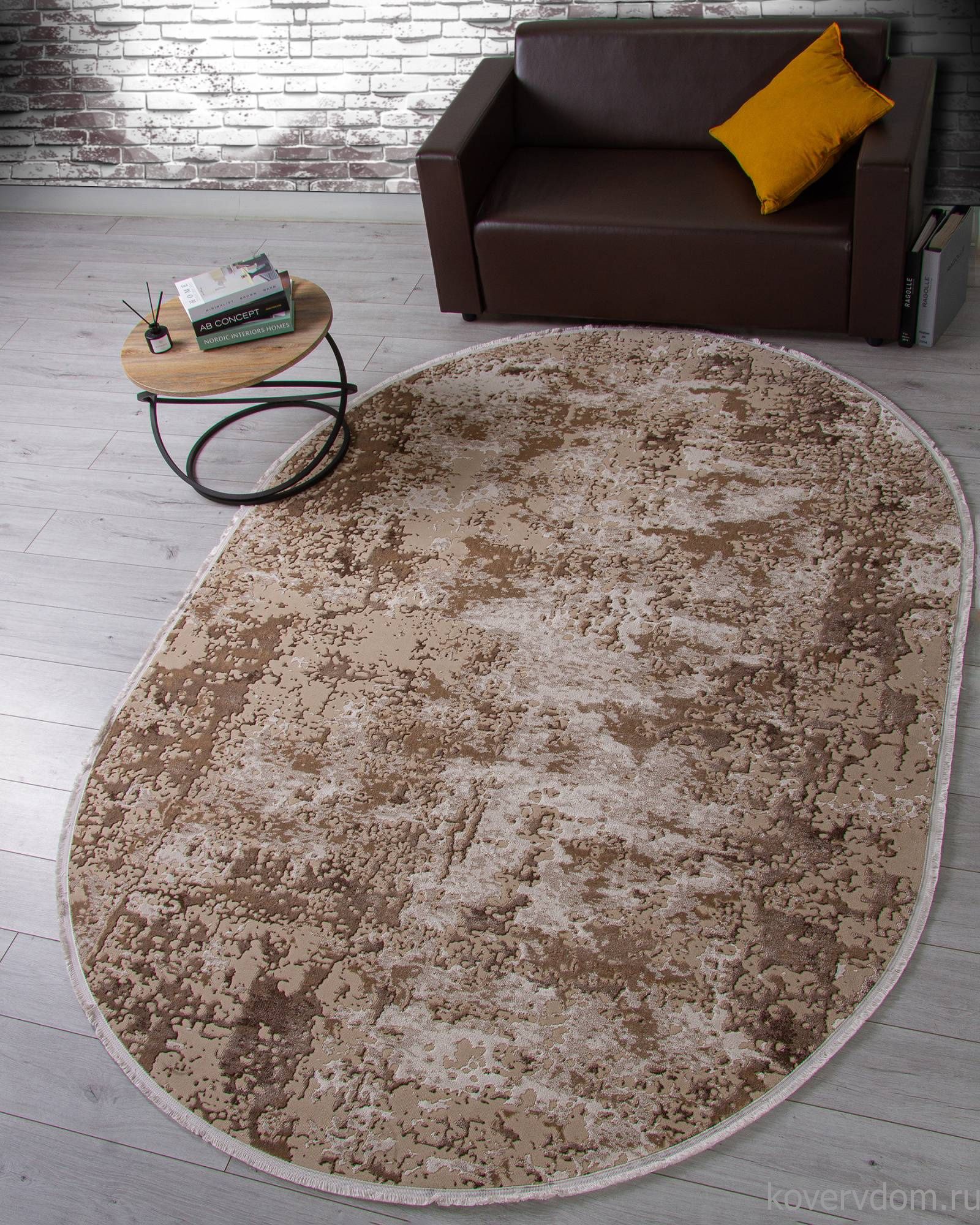 Ковер DOLCE F204 BEIGE Овал