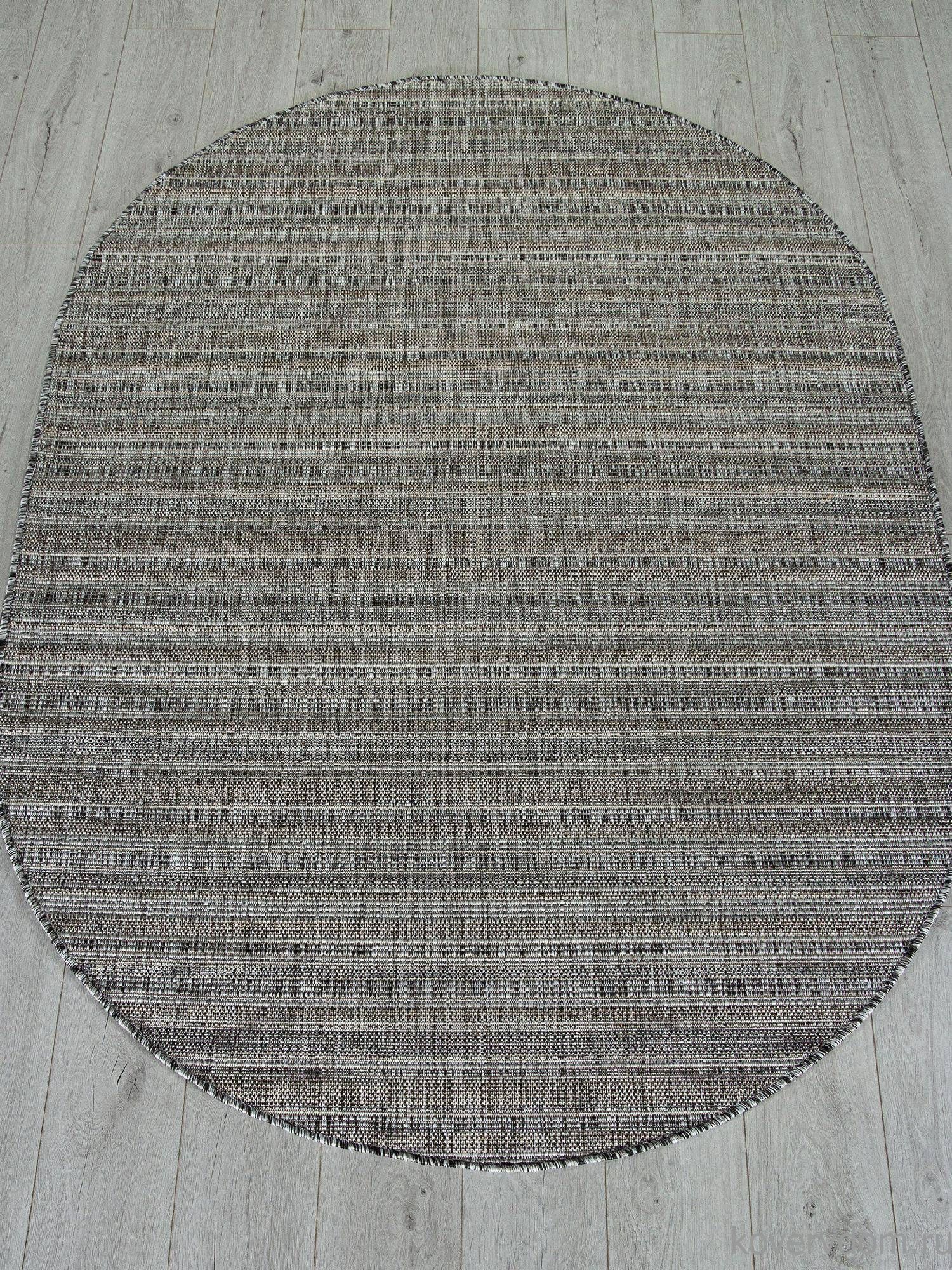 Ковер KAIR S146 DARK GRAY Овал