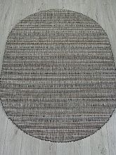 Ковер KAIR S146 DARK GRAY Овал