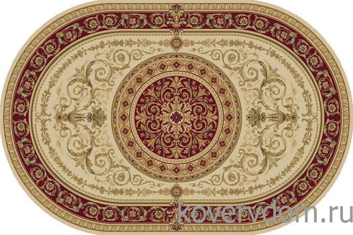Ковер шерстяной Floare VERONA 321-1126 ОВАЛ