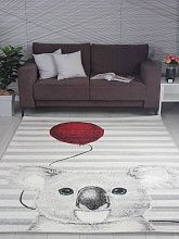 Современный ковер серый ORION D869 GRAY