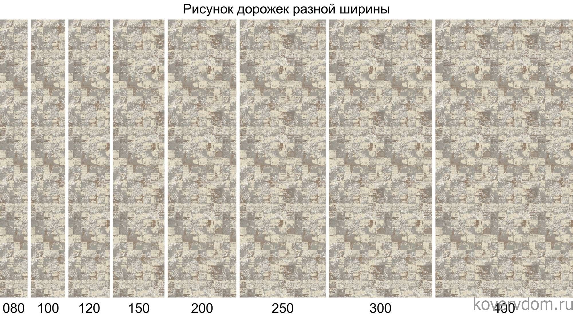 Ковровая Дорожка RICHI 8673 GRAY