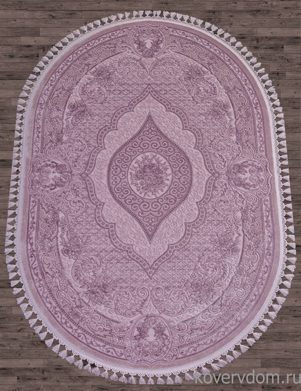 Ковер HUNKAR 07931 PURPLE / PURPLE Овал