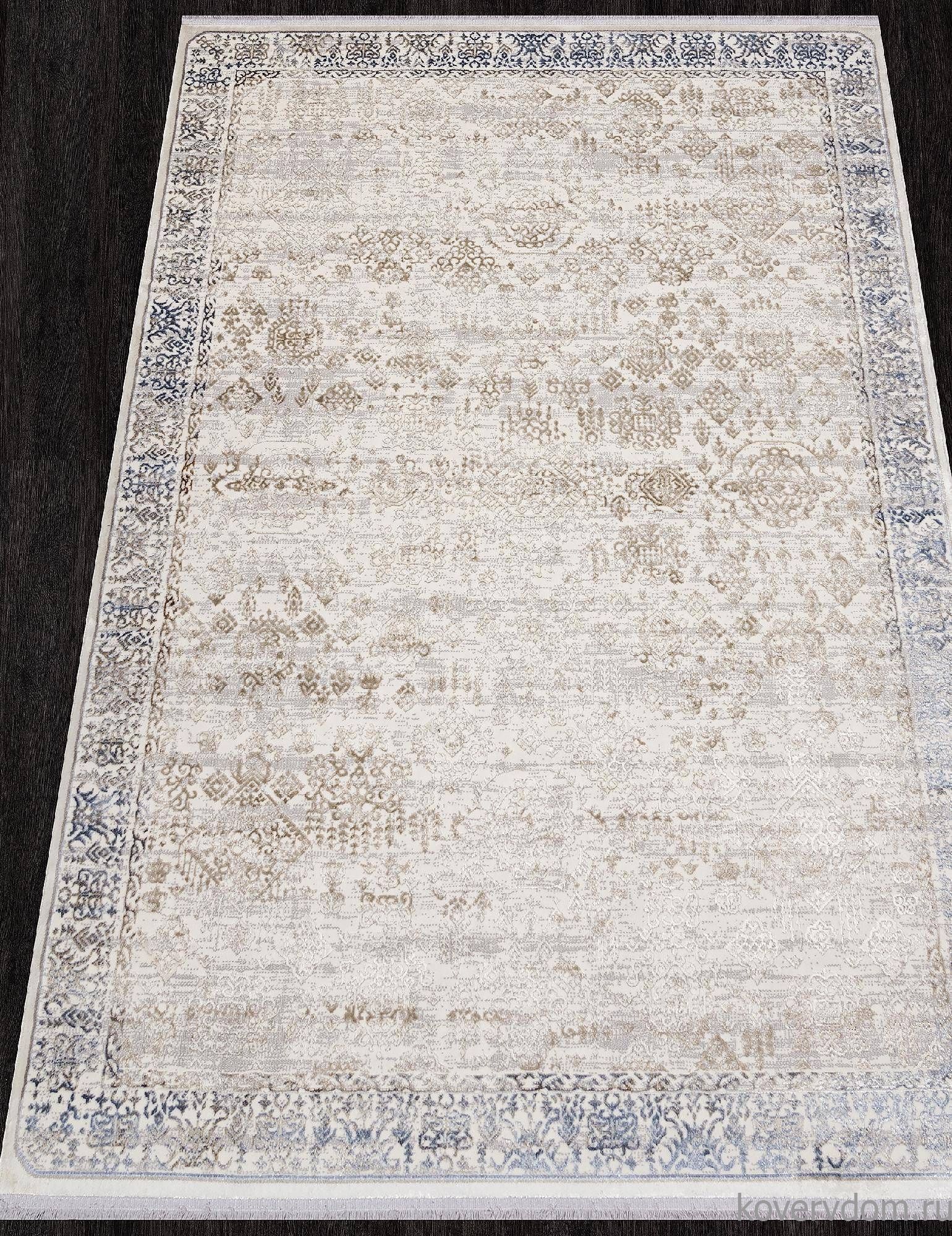 Ковер ASADU 07402A L.BLUE FDY / CREAM FDY Ковер ASADU 07402A L.BLUE FDY / CREAM FDY