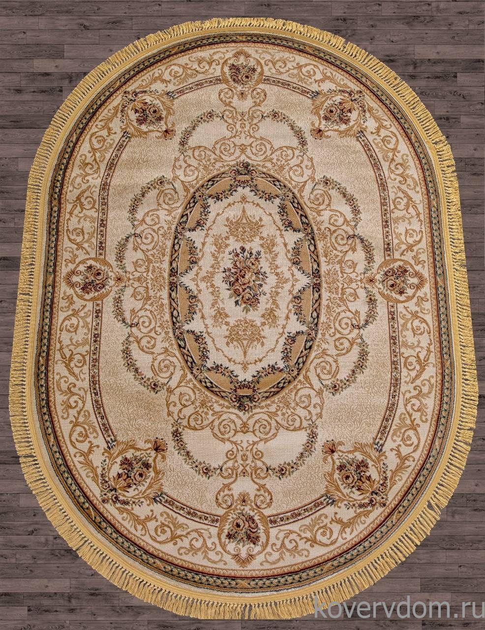 Ковер BUHARA D058 CREAM Овал