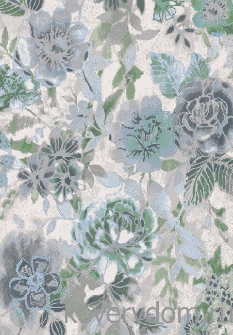 Ковер из вискозы и хлопка с цветами ROYAL PALACE 2020 R 17006 6767 Ковер из вискозы и хлопка с цветами ROYAL PALACE 2020 R 17006 6767