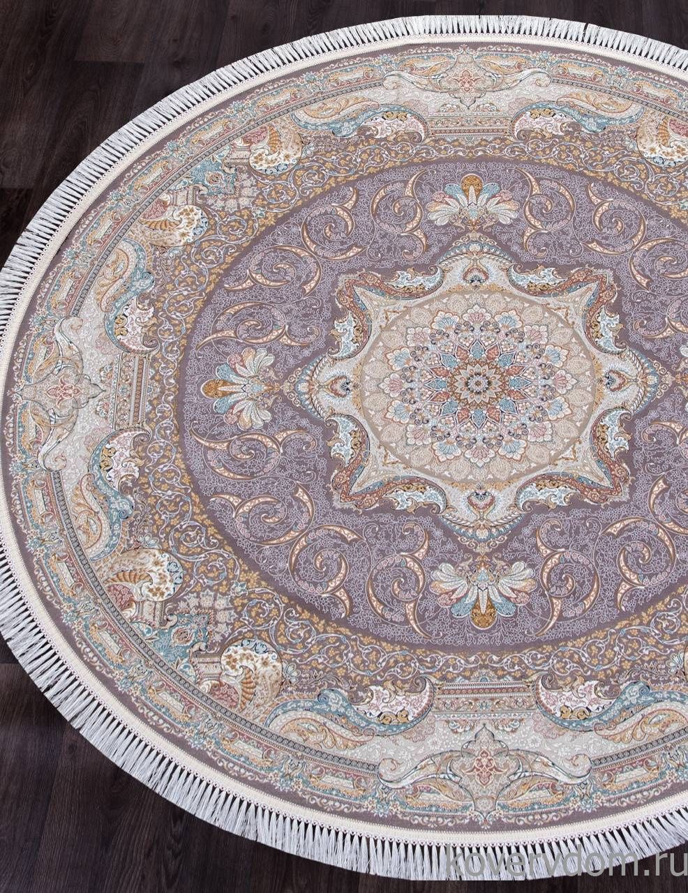 Ковер FARSI 1500 144 MELANGE PINK Круг Ковер FARSI 1500 144 MELANGE PINK Круг