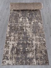 Пушистый ковровая Дорожка TORNADO F302 BEIGE-BROWN