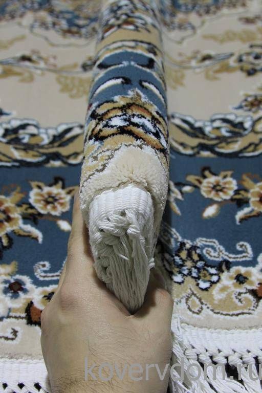 Ковер SHAHREZA d211 CREAM-BLUE Овал