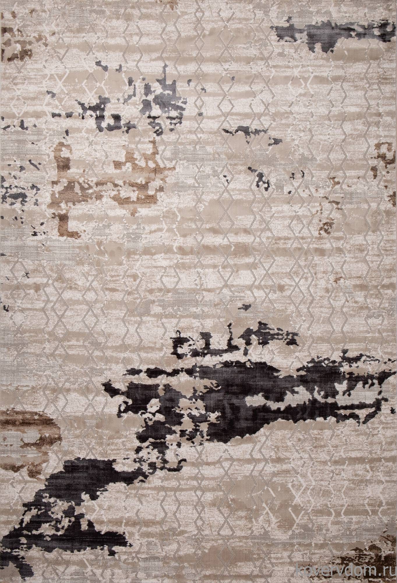 Ковер STAR P0562 M.L.BEIGE / L.GRAY Овал