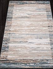 Пушистый ковер NATUREL D983 BEIGE-BLUE
